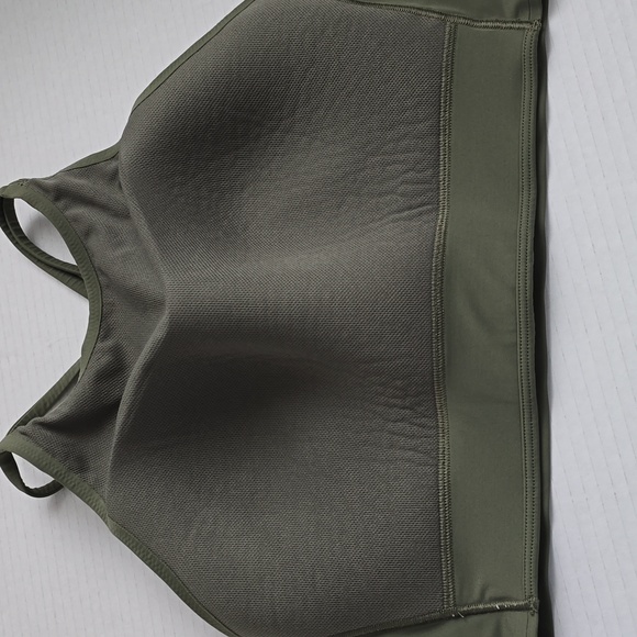 Lululemon Like a Cloud High-Neck Longline Bra Olive - Picture 6 of 6